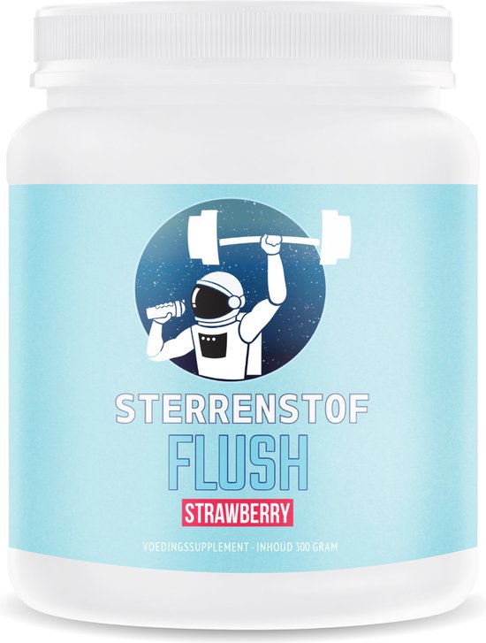 Sterrenstof Flush - Stoelgang - Aardbei - 30 servings - Poedervorm