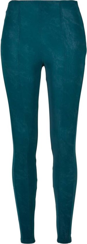 Urban Classics - Washed Faux Leather Skinny fit broek - 5XL - Groen