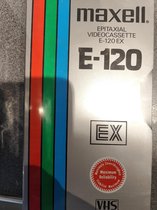 Maxell E-120 Videocassette EX