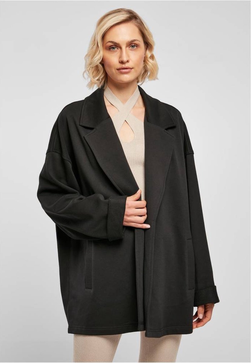 Urban Classics Blazer -XL/XXL- Terry Oversized Zwart