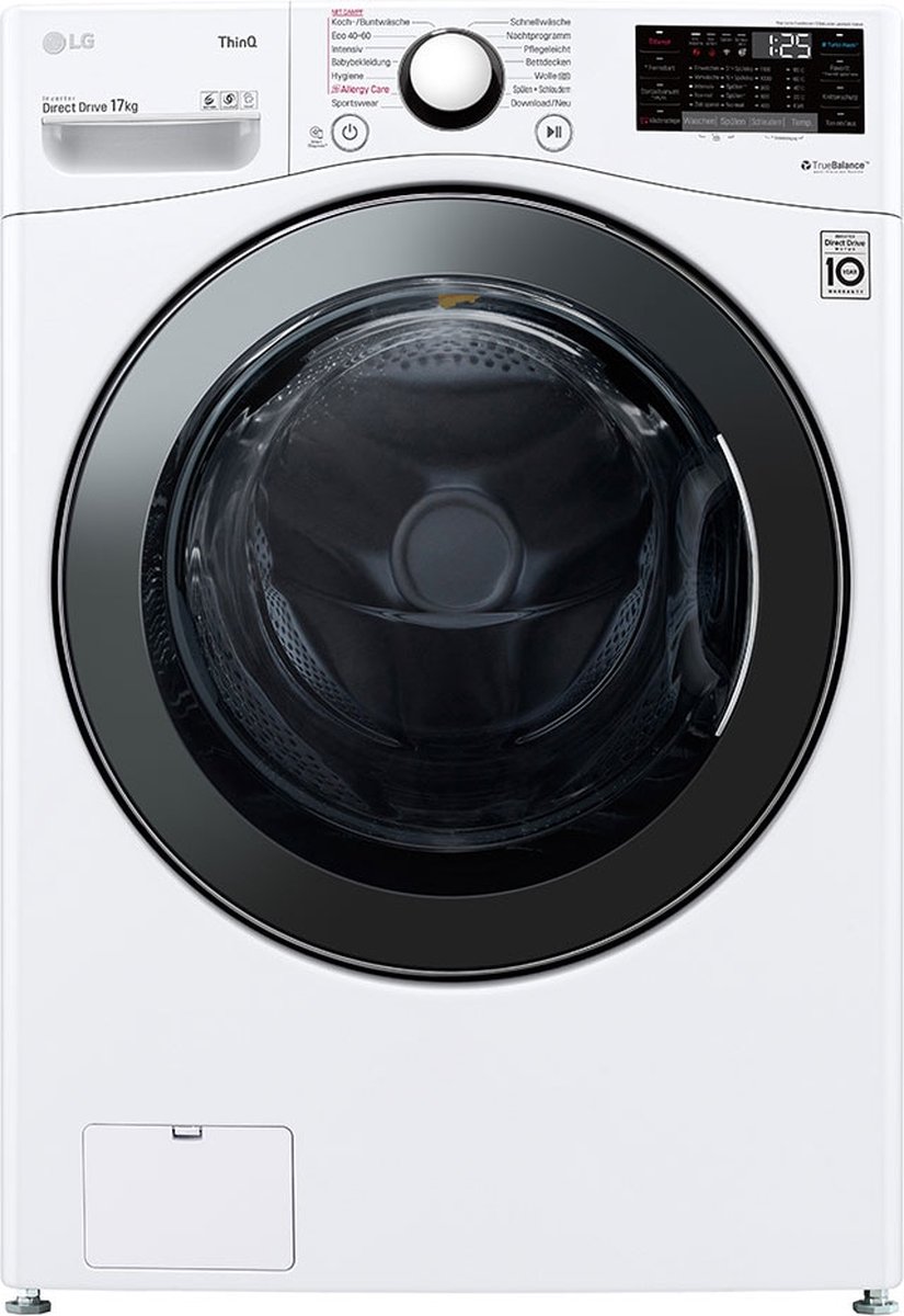 LG F11WM17TS2 wasmachine Voorbelading 17 kg 1060 RPM Wit