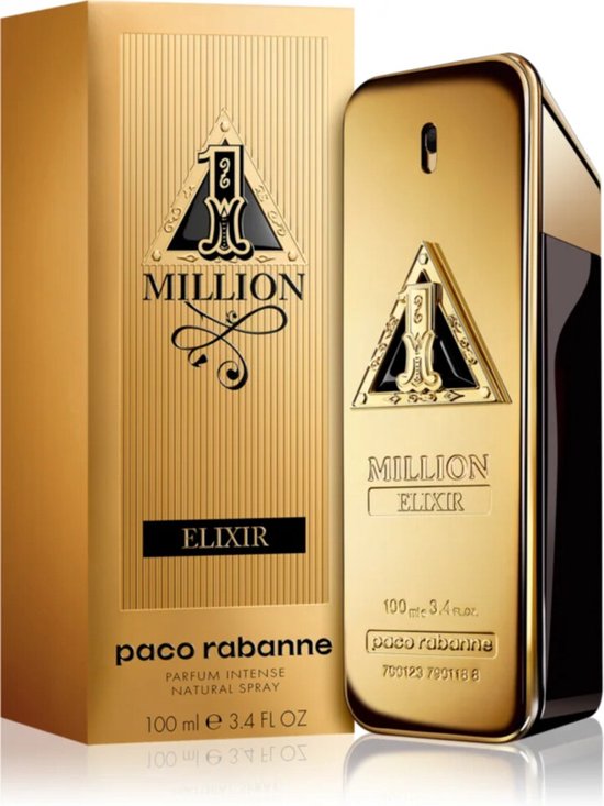 PACO RABANNE 1 Million Elixir - Eau de Parfum Man 100 ml Vapo
