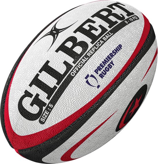 GILBERT Pallone Da Mini Rugby Replica Saracens – Taglia Mini