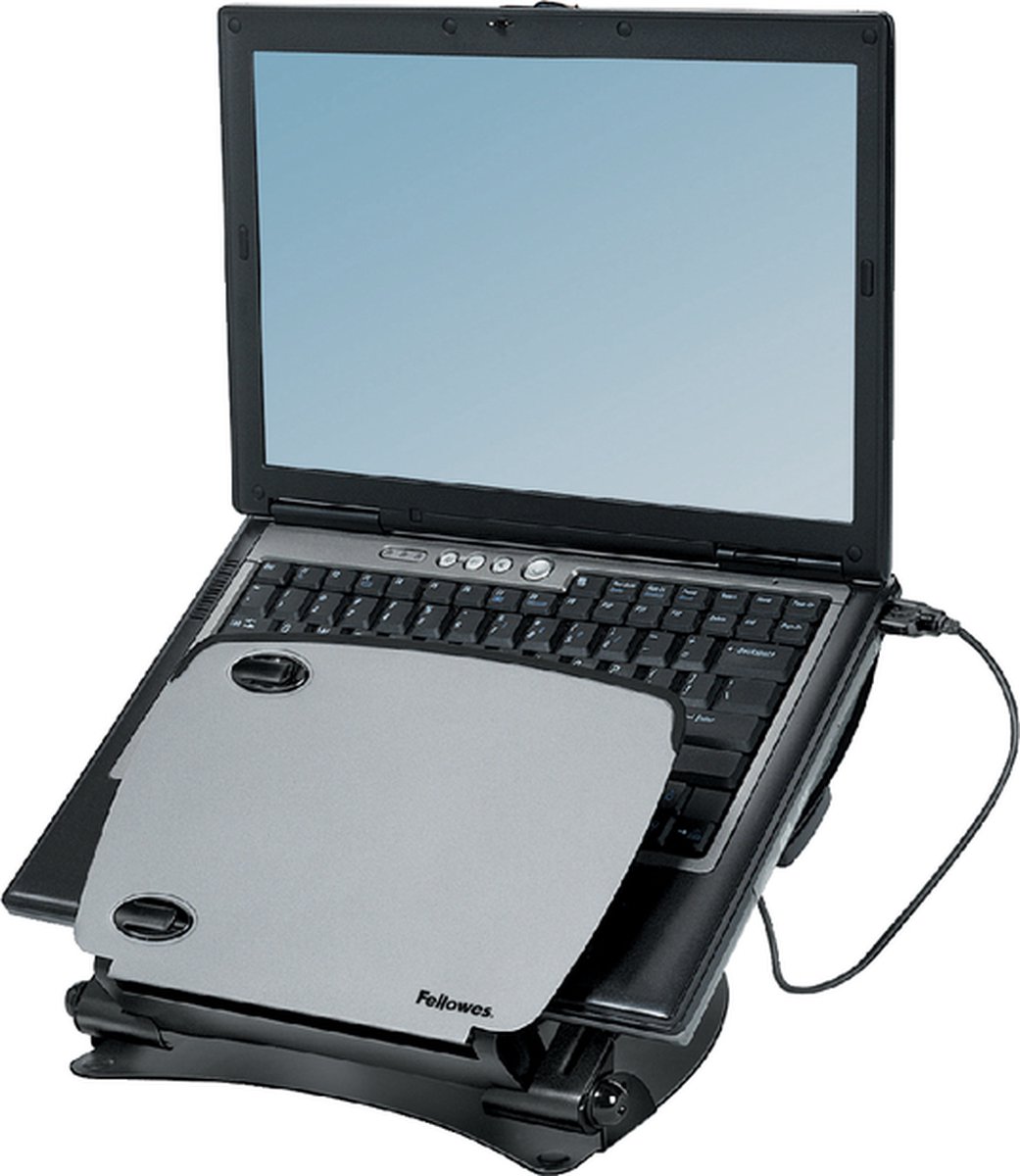 Fellowes laptop standaard professional series metaal, 3 hoogtes