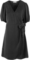 Robe courte portefeuille noire Faden - FRNCH - Taille M