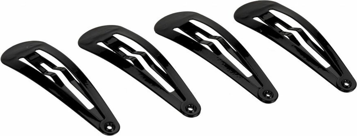 Zenner Klik-klak speldjes Zwart 4 stuks