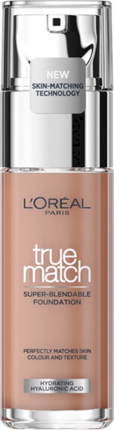 L’Oréal Paris - True Match Foundation - 7.R/C - Natuurlijk Dekkende Foundation met Hyaluronzuur en SPF 16 - 30 ml