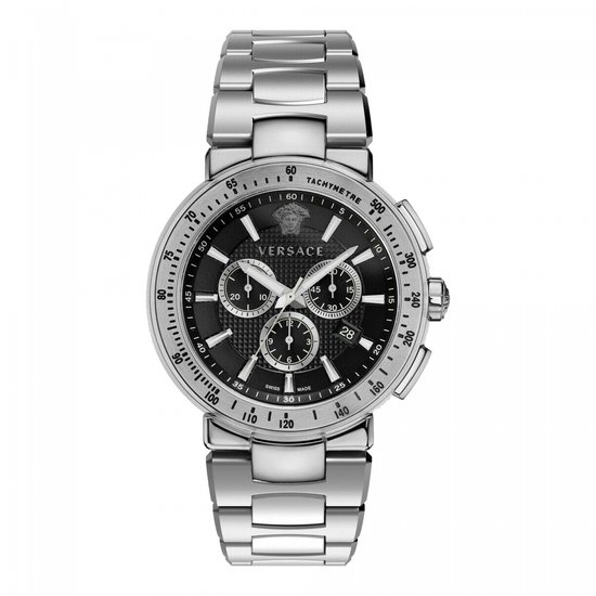 Versace VFG170016 horloge mannen - Roestvrij Staal - zilver