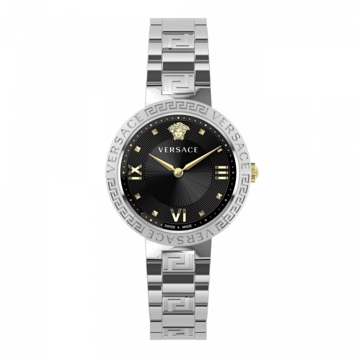 Versace VE2K00521 horloge vrouw - Roestvrij Staal - zilver