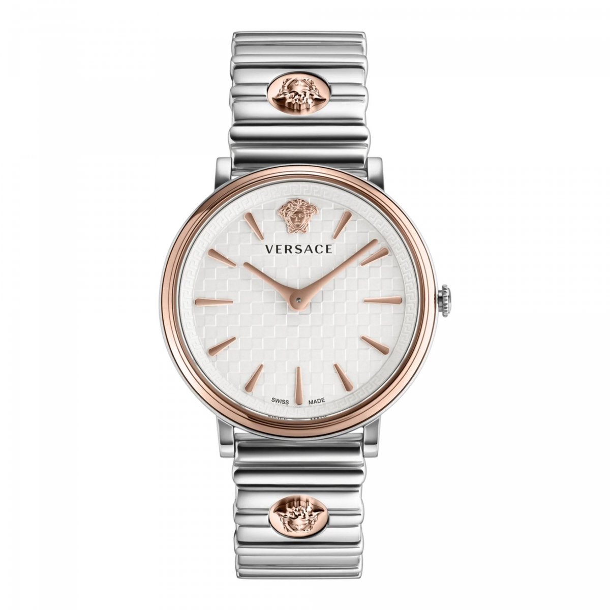 Versace VE8105022 horloge vrouw - Roestvrij Staal - zilver