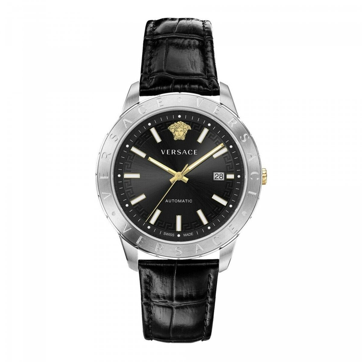 Versace VE2D00221 horloge mannen - Roestvrij Staal - zilver