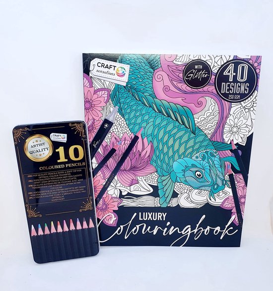 KLEURBOEK DELTAS COLORING MANDALA | Van Beek Art Supplies