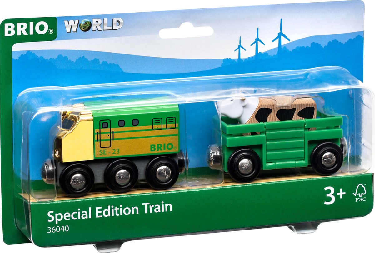 BRIO World - 36040 Train Édition Spéciale 2023, Accessoire de train en  bois à partir