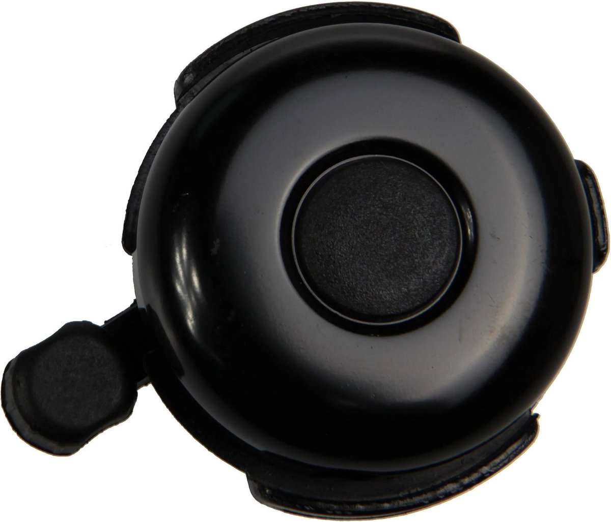 Simson Hybride fietsbel - robuust staal - zwart - 35mm diameter