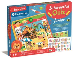 foto van Education Clementoni - Interactive Quiz Junior - Educatief Speelgoed - Kleuter Speelgoed - 4+ Jaar