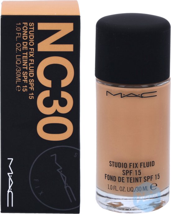 MAC Cosmetics Studio fix fluid foundation SPF 15 - NC30 | bol.com
