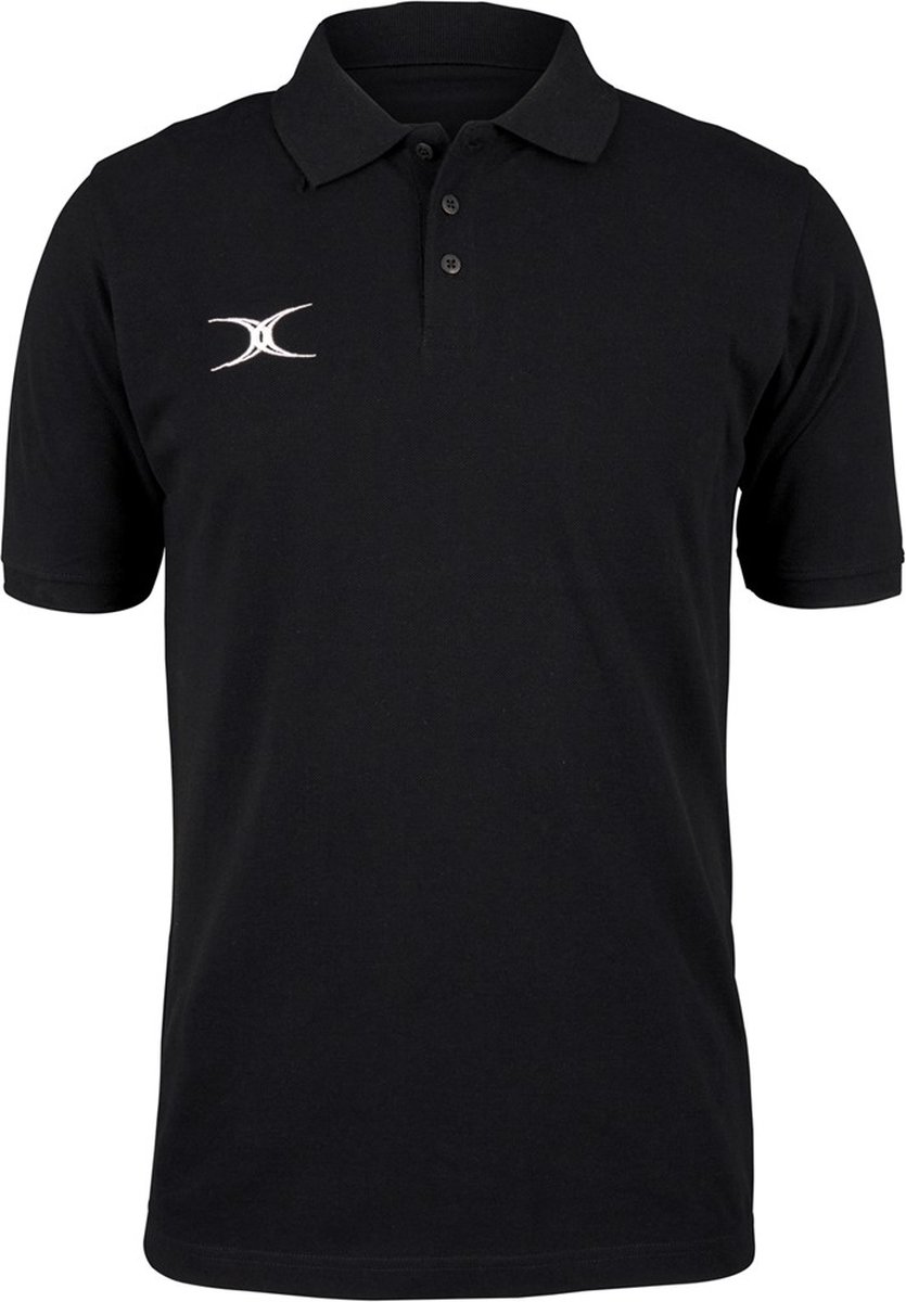 Gilbert Quest Polo Snr Zwart - 3 Extra Large