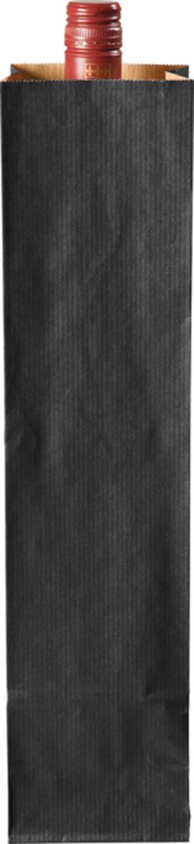 Zak | Fleszak | Papier | 10x8cm | x41cm | zwart | Voordeelverpakking | 2 x 250 stuks