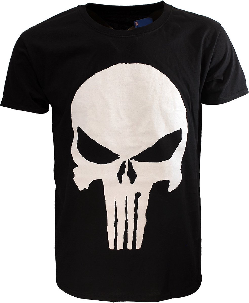 Marvel The Punisher Schedel T-Shirt - Officiële Merchandise - S