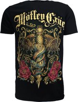 Mötley Crüe Exquisite Dagger Band T-Shirt - Officiële Merchandise
