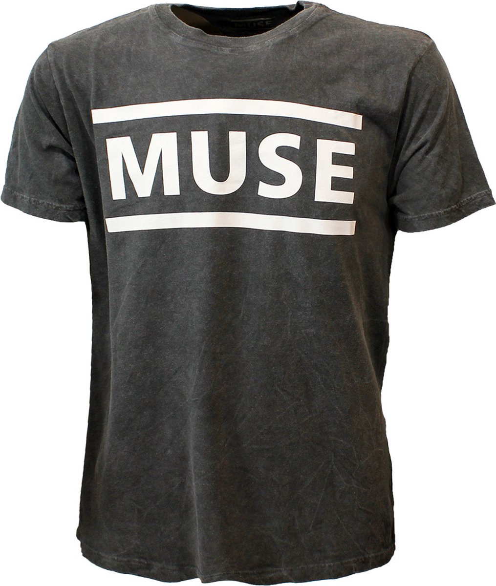 Muse Wash Collection Logo T-Shirt - Officiële Merchandise - M