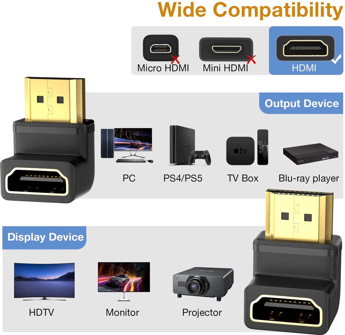 NÖRDIC HDMI -N1051A HDMI2.1 Câble HDMI Ultra Haut Débit - Certifié - 8K  60Hz 4K 120Hz