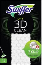Swiffer Dry 3D clean dust lingettes recharge boîte de 14 pièces