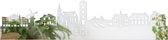 Skyline Ede Spiegel - 80 cm - Woondecoratie - Wanddecoratie - Meer steden beschikbaar - Woonkamer idee - City Art - Steden kunst - Cadeau voor hem - Cadeau voor haar - Jubileum - Trouwerij - WoodWideCities