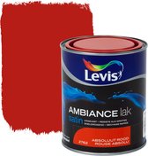 Levis Ambiance Lak - Satin - Absoluut Rood - 0,75L