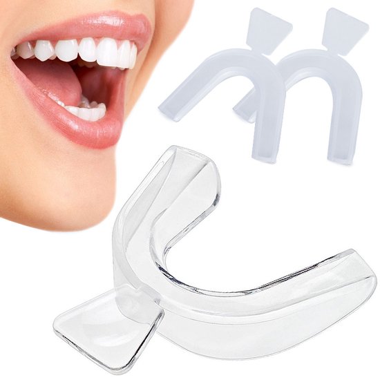 Tanden bitjes voor tanden bleken | vechtsporten | tanden knarsen | 2 stuks | Bitje (Mouthtray) Voor Mondgel