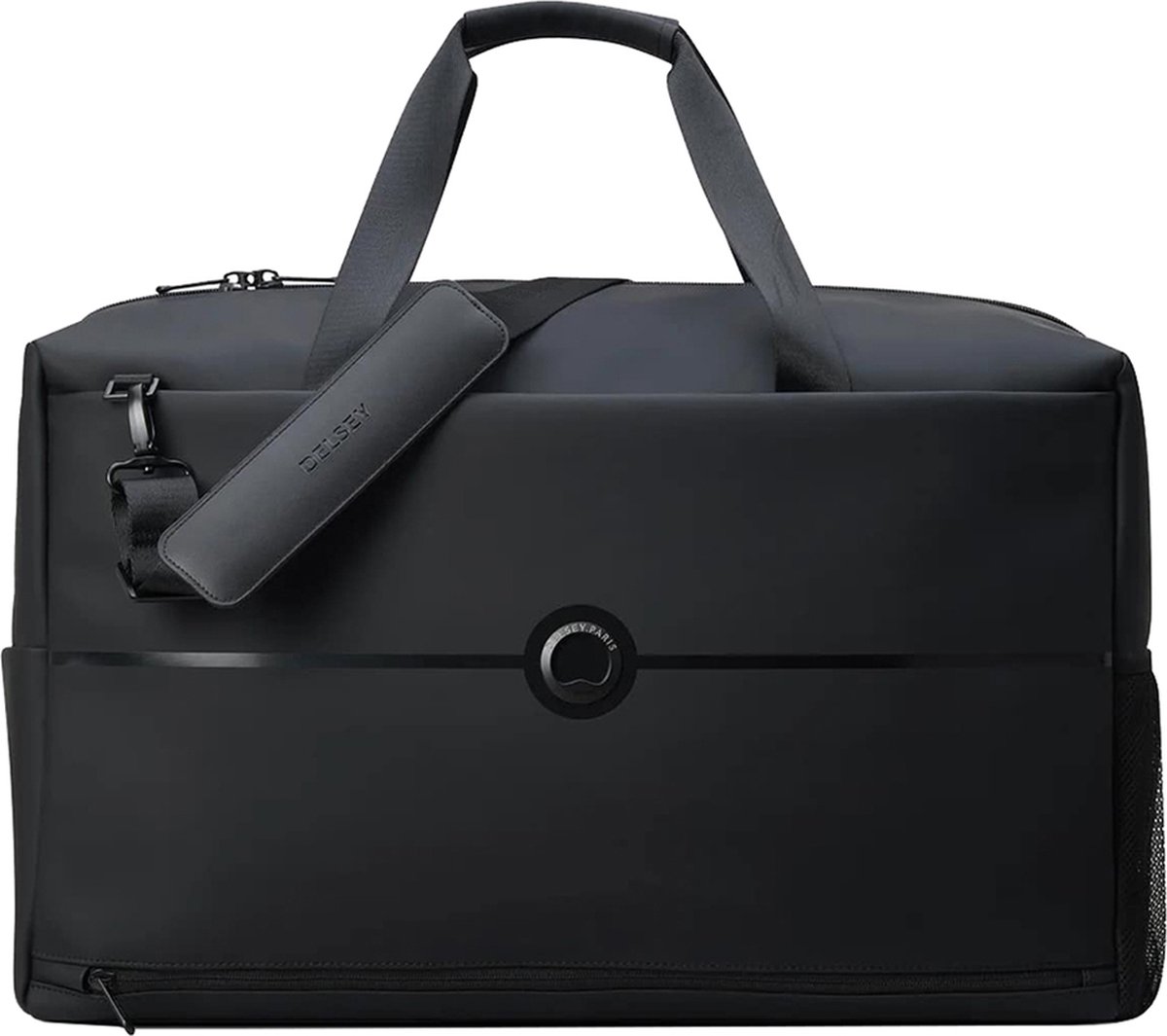 DELSEY PARIS Reistas met laptopvak Turenne Cabin Travel Bag Black Zwart