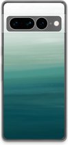 Case Company® - Hoesje geschikt voor Google Pixel 7 Pro hoesje - Ocean - Soft Cover Telefoonhoesje - Bescherming aan alle Kanten en Schermrand