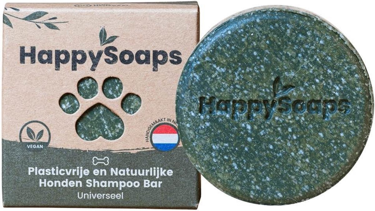 HappySoaps - Honden Universeel Shampoo Bar - 70g
