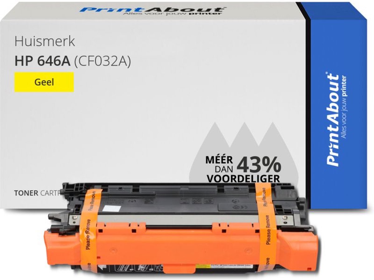 PrintAbout HP 646A (CF032A) toner geel