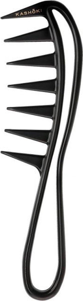 KASHŌKI - Wide Tooth Detangling Handle Comb Mayumi