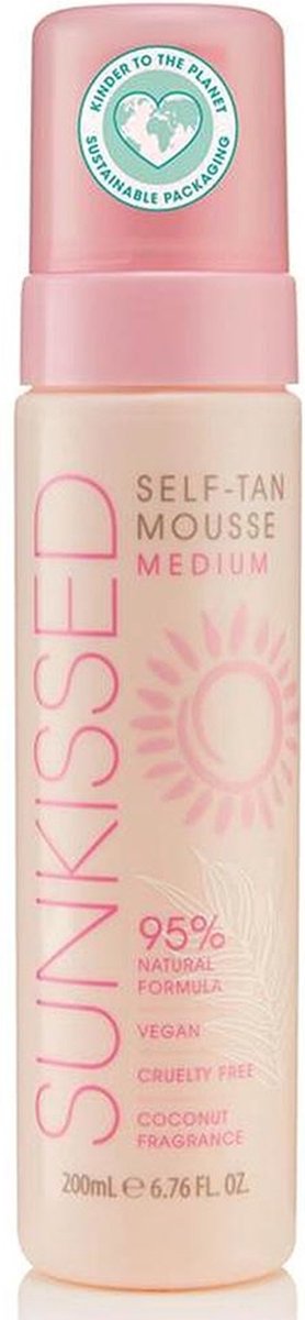 Sunkissed - Self Tan Mousse - Zelfbruiner - Medium - 200 ml