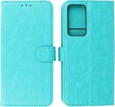 Xiaomi Poco F4 Hoesje Book Case Portemonnee Telefoonhoesje - Groen