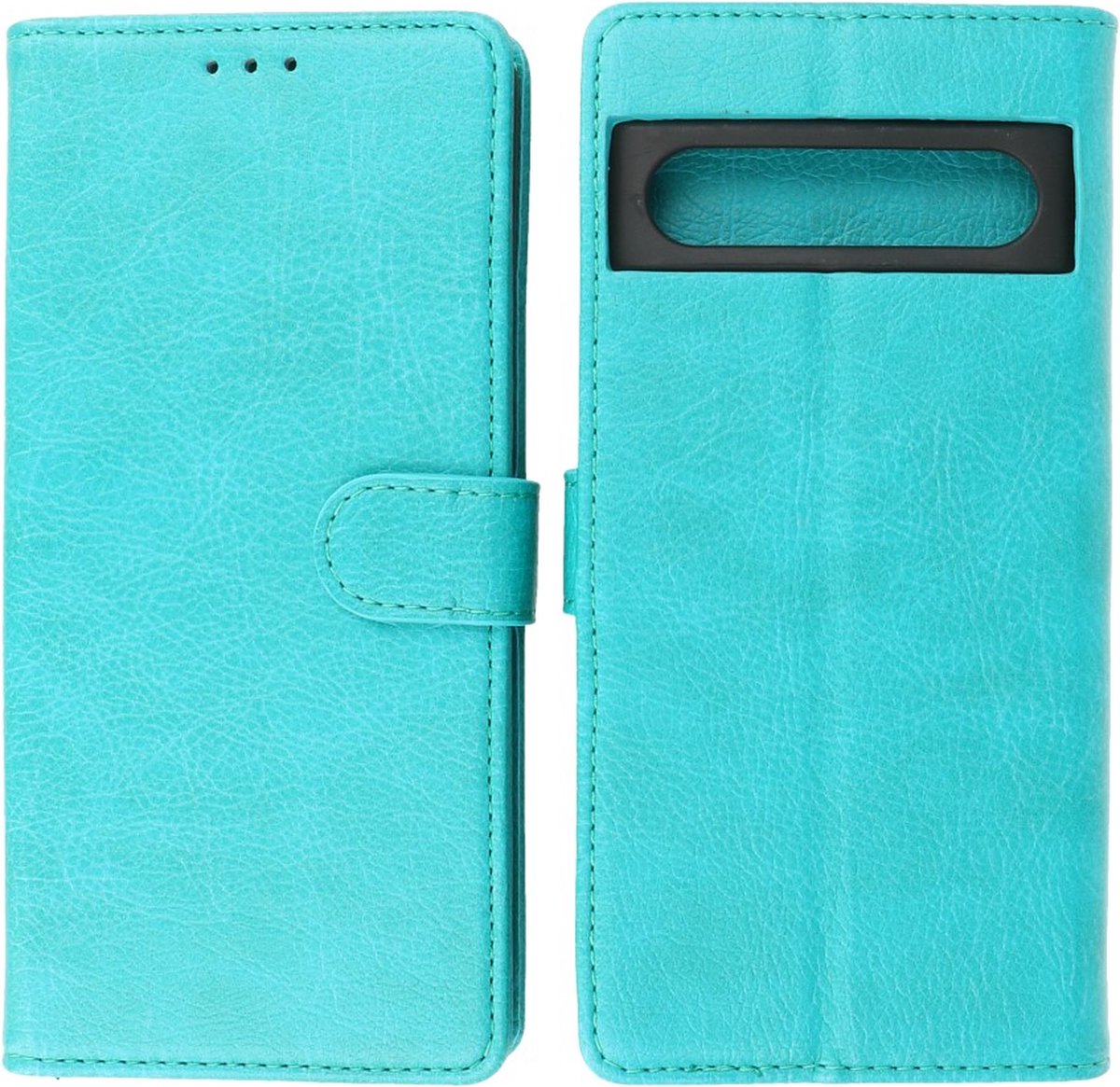 Google Pixel 7 Pro Hoesje Book Case Portemonnee Telefoonhoesje - Groen
