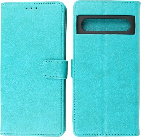 Google Pixel 7 Pro Hoesje Book Case Portemonnee Telefoonhoesje - Groen