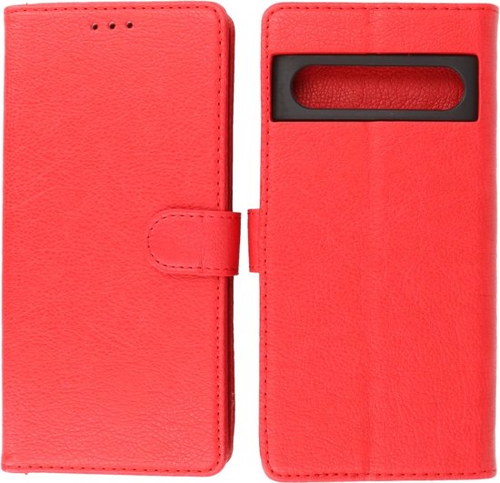 Google Pixel 7 Pro Hoesje Book Case Portemonnee Telefoonhoesje - Rood