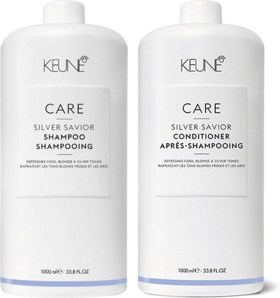 Keune - Soin - Silver Savior Shampooing & Conditioner 1000ml