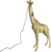 Lamp - Giraf - Goud - incl. lamp - 103cm - XXL