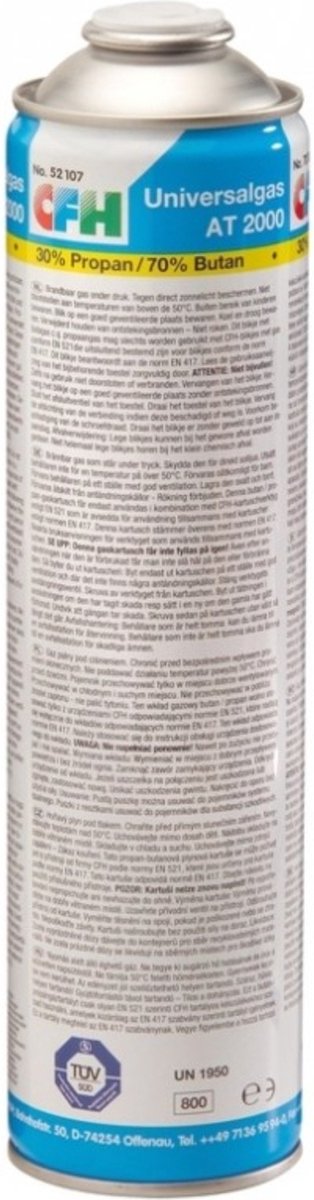 Gasfles voor CFH onkruidbrander van CFH — afbeelding 2