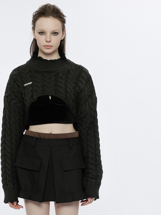 Punk Rave Dorian Shirt Zwart
