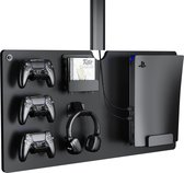Étagère murale pour ranger les contrôleurs de console de jeu et le casque