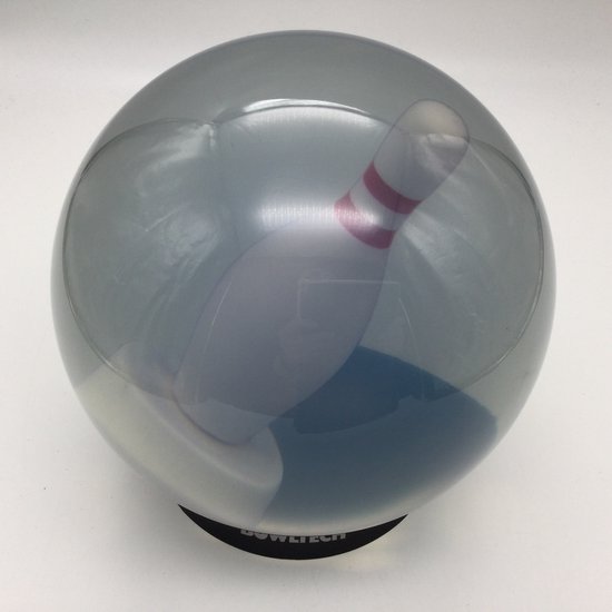 Bowling Boule de bowling Bowltech 'Clear Pin' , polyester, couleur blanc  transparent... | bol
