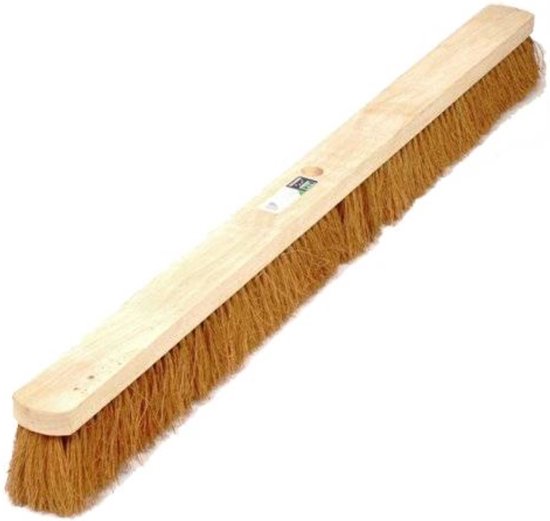 Talen Tools - Zaalveger - 90 cm - Cocos - Zonder steel van Talen Tools — afbeelding 3