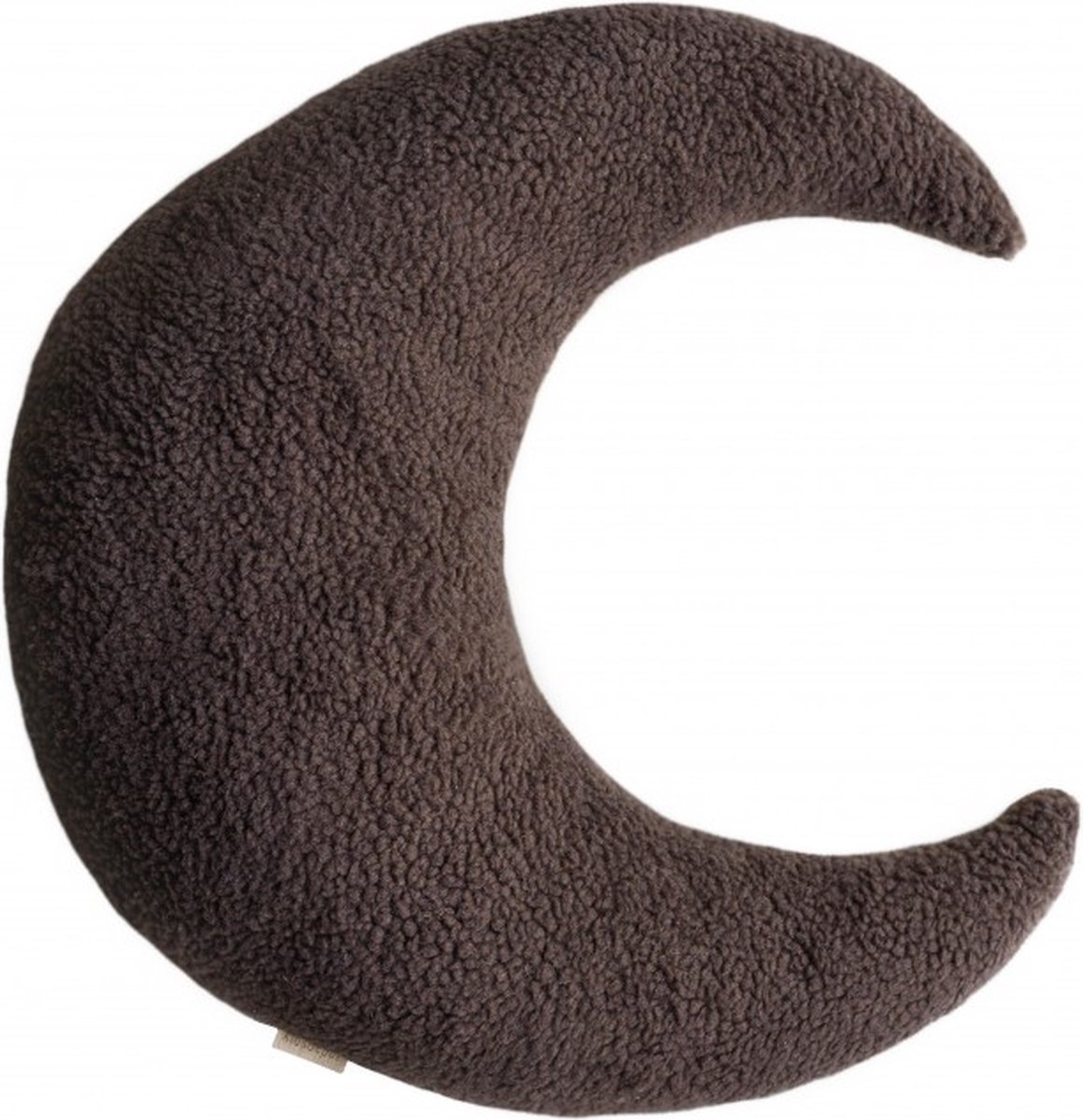 KidsDepot Luna Maan Kussen - Donkerbruin