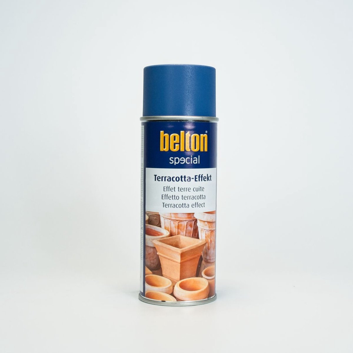Spuitbus terracotta effect blauw Belton 400 ml