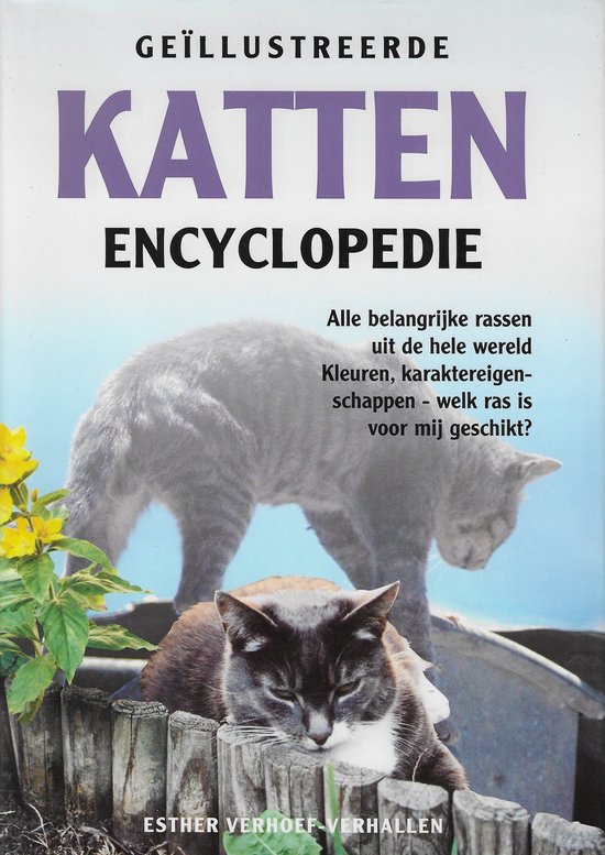 Cover van het boek 'Katten encyclopedie' van Esther Verhoef